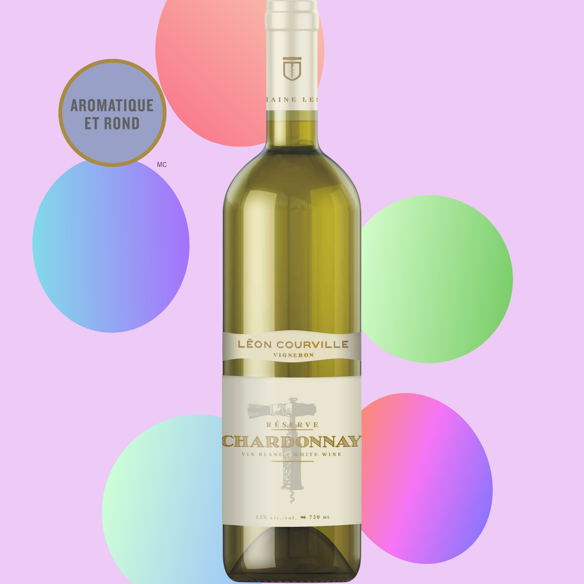 Réserve Chardonnay vin blanc boisé complexe – Vignoble Courville